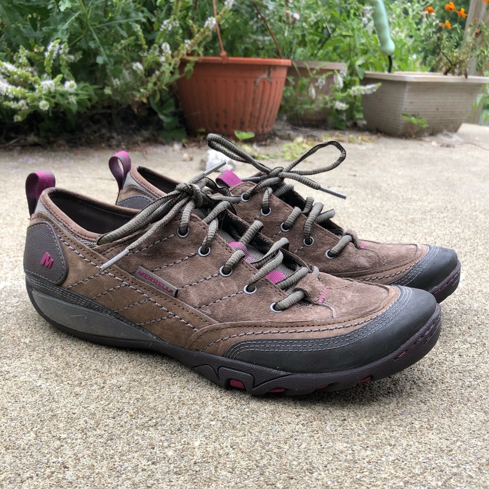Merrell comfort trail shoes size 9.5